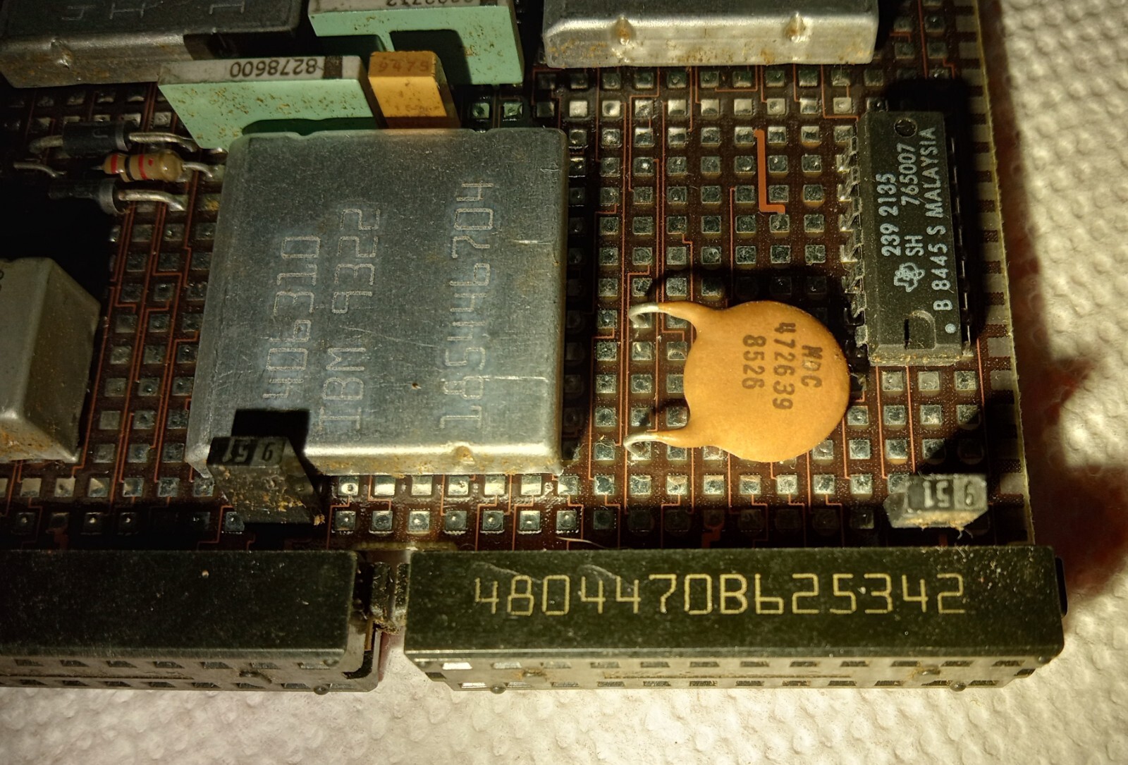 IBM 6580 Possible Displaywriter Card 4804470B625342 Quality Vintage 84