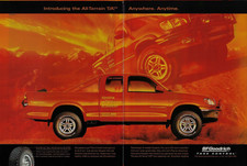 Neumáticos BF Goodrich Toyota Tundra TRD 1999 todo terreno anuncio impreso de colección