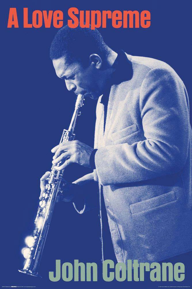 John Coltrane A Love Supreme Music Poster - 24