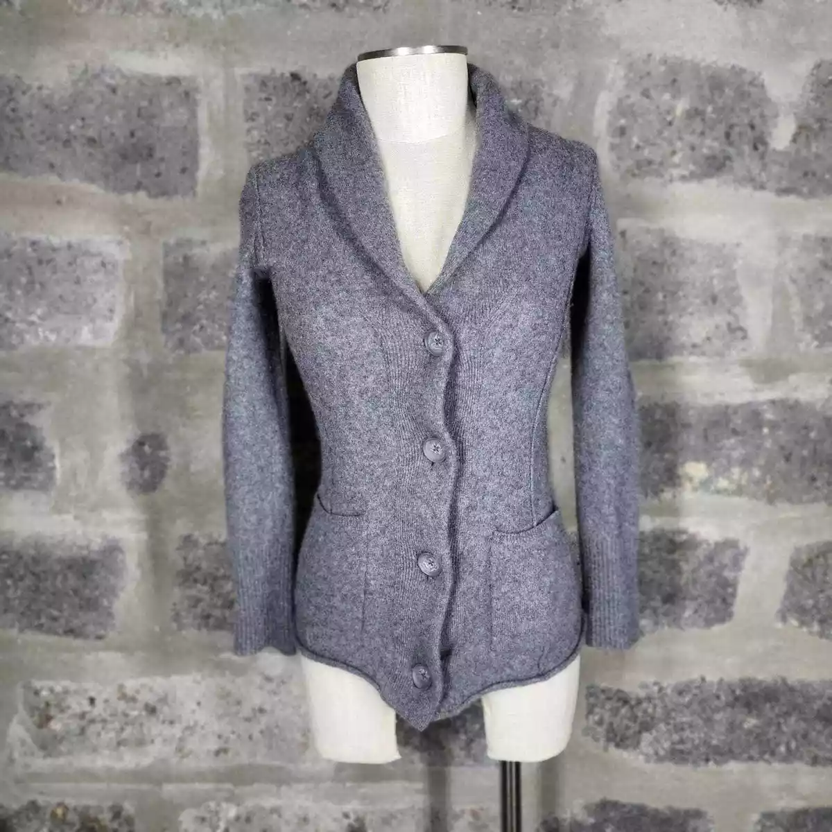 Max studio cashmere cardigan with best sale pockets