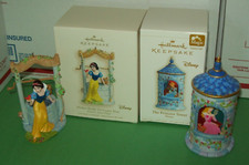 Hallmark Lot Princess Towers Wishes Really Do Come True Snow White Ornaments