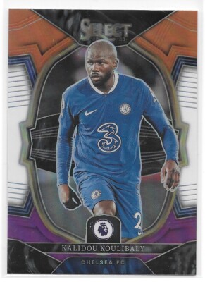 Kalidou Koulibaly -Chelsea- Terrace MultiColor Panini Select PremierLeague 22-23