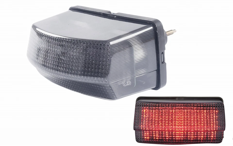 Lanterna traseira de freio LED + sinal de volta para Yamaha FZR1000; FZR600; FZR750;TDM850;Style2 - Imagem 2 de 4