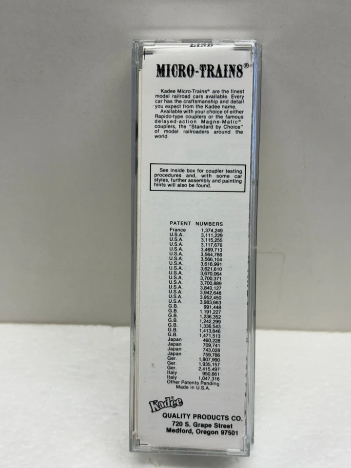 N Scale Kadee Micro Trains MTL 47280 Burlington BREX 74617 Wood Ice Reefer - Image 4 of 4