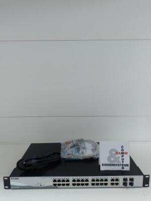 D-Link DGS-1210-24P 24x Gigabit Ethernet PoE, 4x GbE/SFP Combo