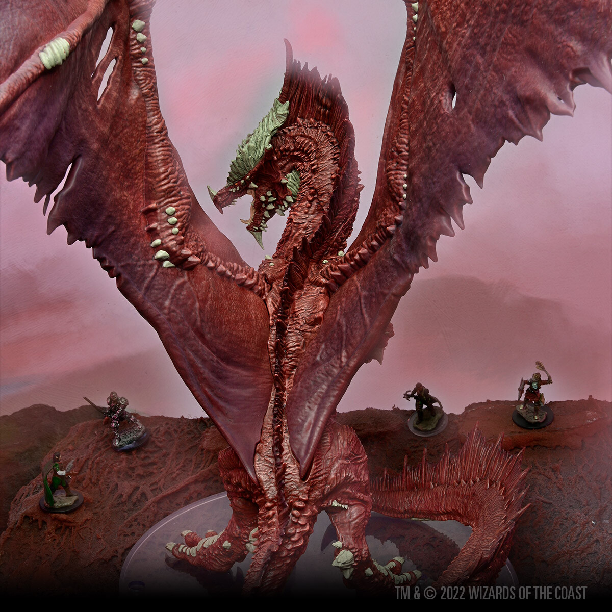 D&D Icons of the Realms: Balagos, Ancient Red Dragon D&D Icons of the Realms: Balagos, Ancient Red Dragon
