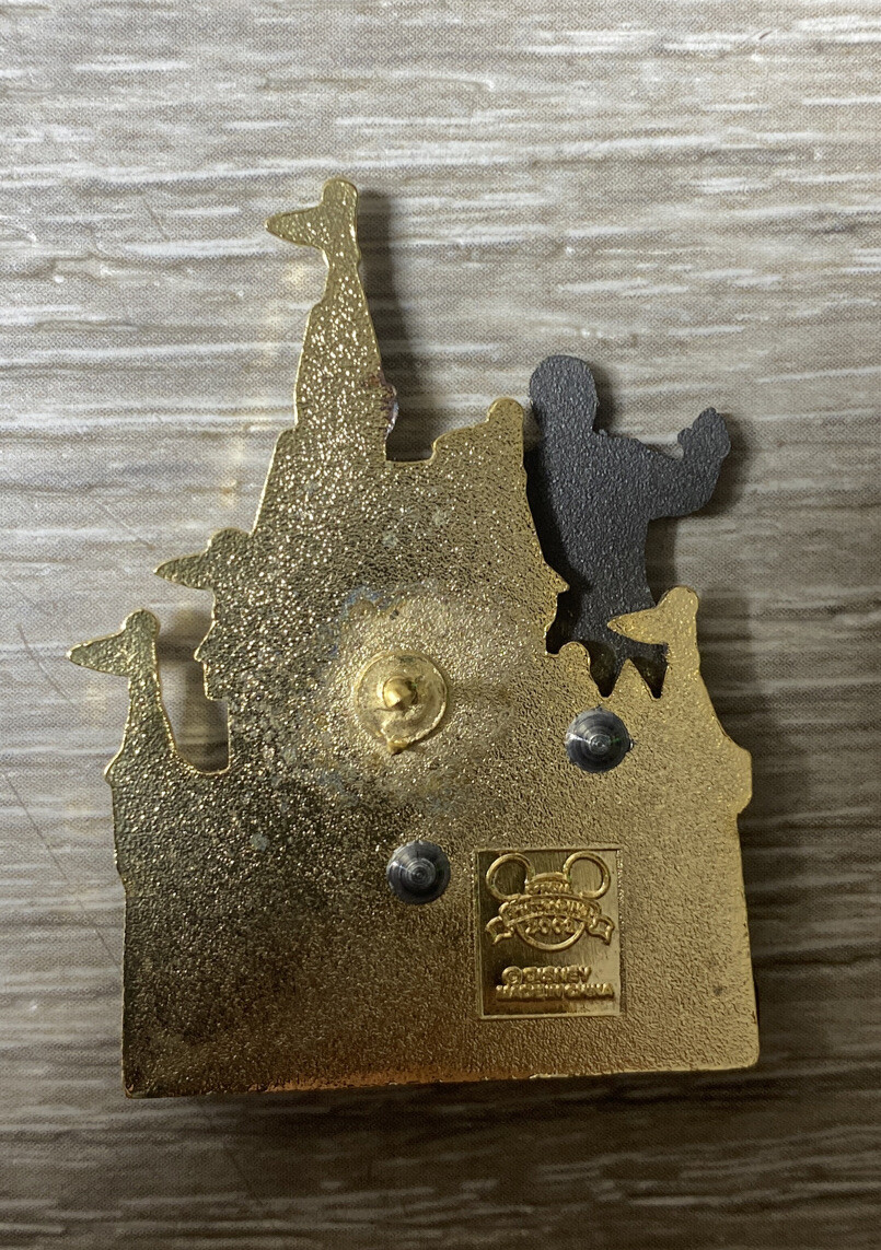 Disney WDW Partners Statue Walt Disney and Mickey Mouse Pin