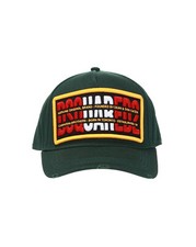 Dsquared2 - Mens Logo Baseball Cap Hat Green - BCM0244