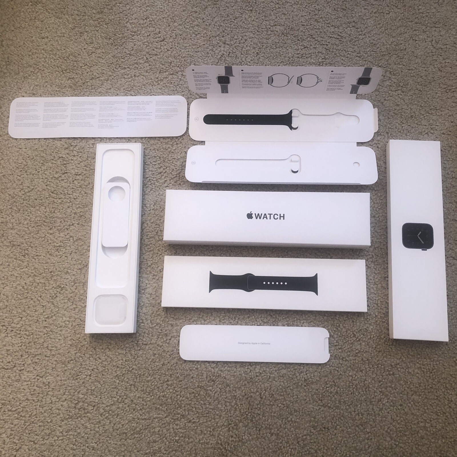 Купить Apple watch se 44mm box ONLY на Аукцион из Америки с доставкой в  Россию, Украину, Казахстан