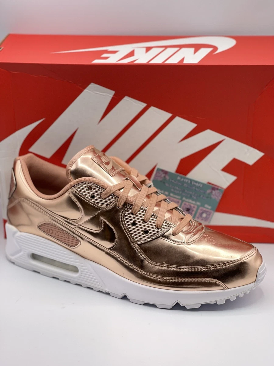 Metallic rose gold air clearance max
