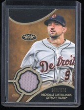 2019 Topps Tier One Nicholas Castellanos Patch Detroit Tigers 359/375