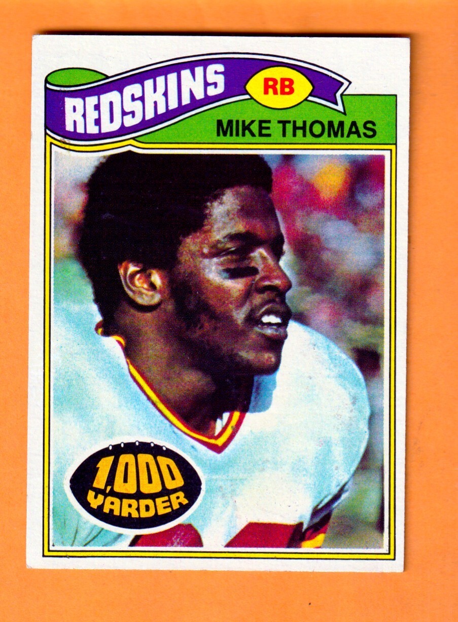 Mike Thomas Washington Redskins 1977 Topps #115 UNLV Rebels
