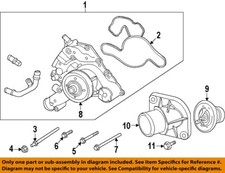 CHRYSLER OEM 03-25 1500 Classic Wiper Washer Components-Wiper Arm Nut 6104709AA
