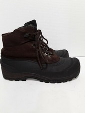 TAMARACK BROWN SUEDE THERMLITE WINTER ANKLE MENS 11 BOOTS