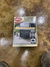 Gas Grill Cover, fits up to 72" HD DESIGNS Heavy Duty 5-6 Burner Black NEW  