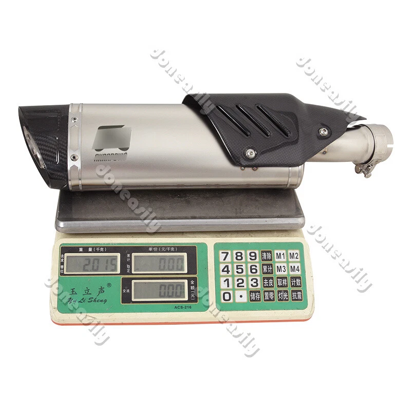 Silenciador de punta de silenciador deslizable tubo de escape para motocicleta Honda CB1000R 2018-2023 Foto 4 de 4