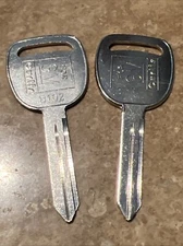 GM Chevy GMC Truck Key Blanks (2) - Pair B102 Or B-103