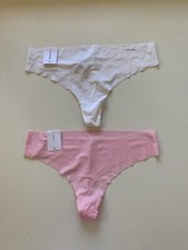 NWT Lot of 2 Calvin Klein Women's Sz XL Invisibles Thong Underwear Panty D3428