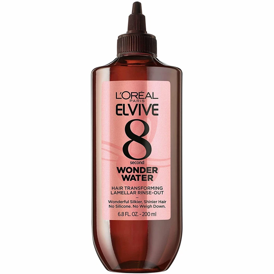L’Oreal Paris ELVIVE 8 Second WONDER WATER Lamellar Rinse-out - 6.8 FL. Oz - Image 2 of 4