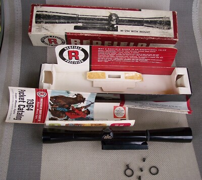 Redfield 2x Rifle Scope 3/4'' Tube ~USA~ IER M294 NOS