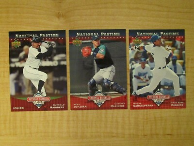 2006 Upper Deck Baseball National Baseball Pastime Card Day Lot of 3