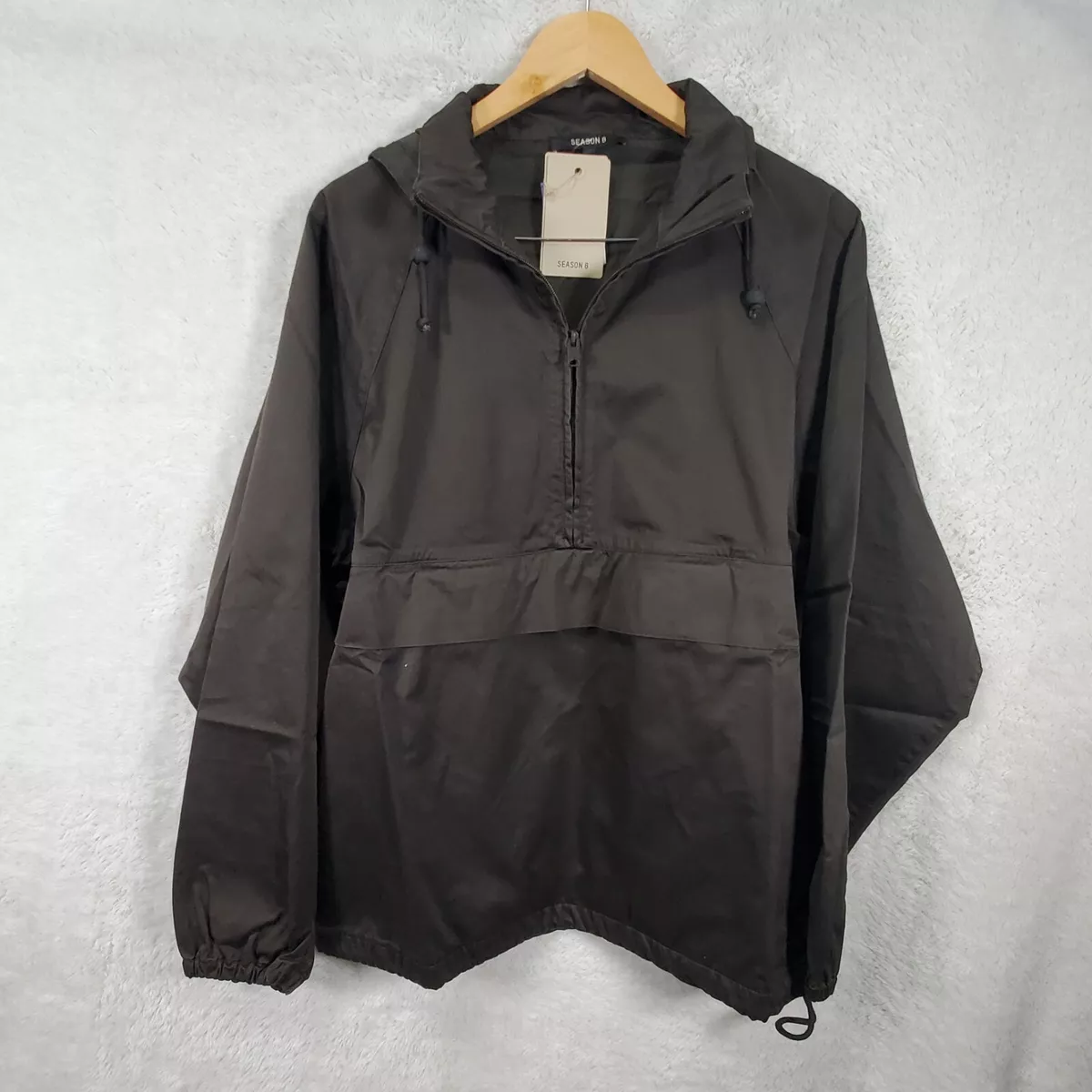 Yeezy Season 6 Anorak 1/2 Zip Jacket Sz S Umber YZ6U6116 By Kanye West
