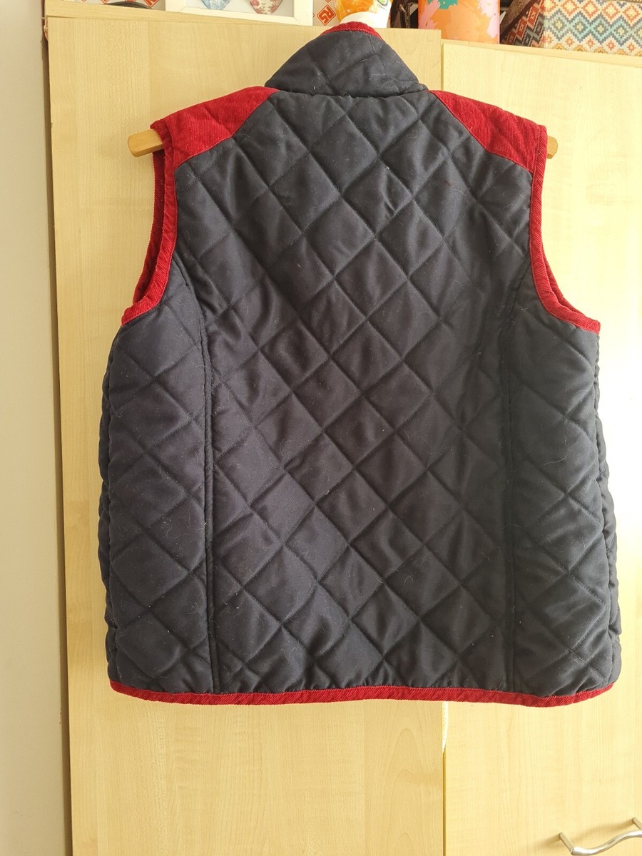 Harry Hall Bedale Gilet matelassé Violet Violet foncé 3-4 Ans
