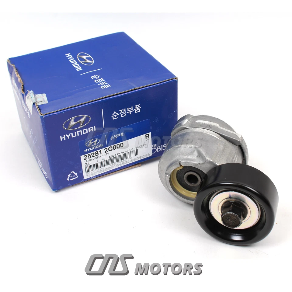 GENUINE V-Ribbed Belt & Tensioner Kit for 10-13 Hyundai Genesis Coupe 2.0L⭐⭐⭐⭐⭐ Foto 3 de 4