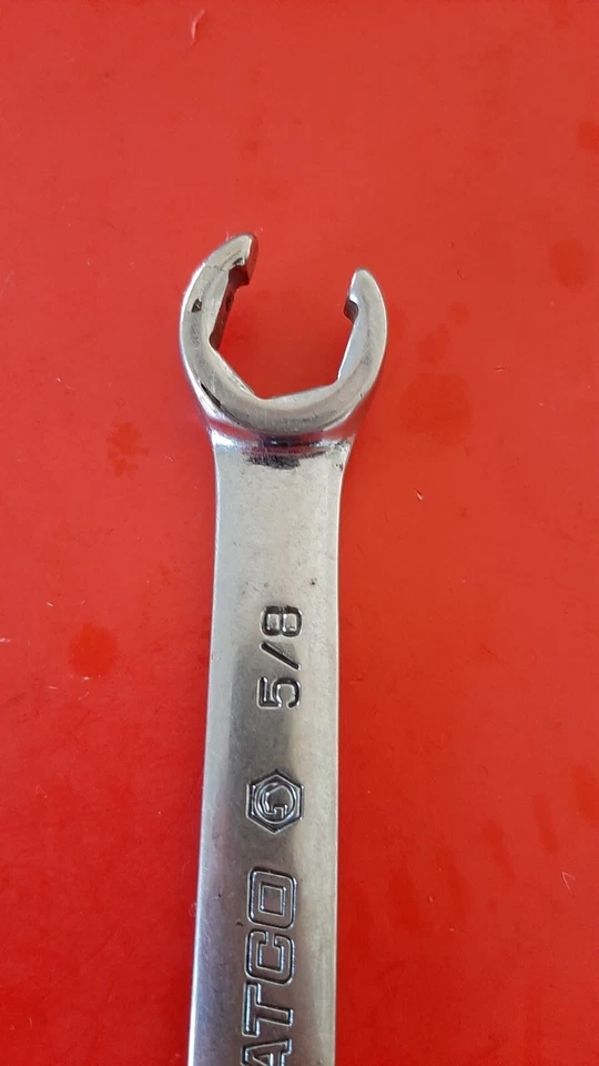 MATCO TOOLS USA RFC206 5/8“ Combination Flare Nut Line Tubing Open End Wrench - Image 3 of 4