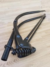 Forcella a molla piegata nera 26" bicicletta, bike cruiser, chopper lowrider