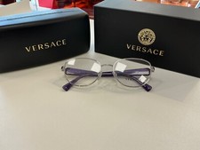 Versace Eyeglasses MOD.1246-B 1000 52/17/135 Vintage Authentic Rare Color