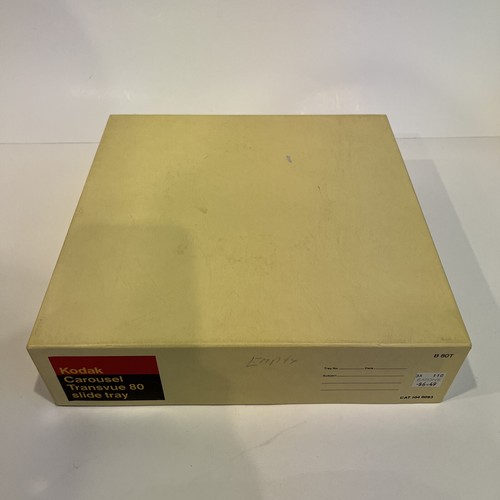 Vintage KODAK Carousel Slide Trays 80 x 5, Lot of 5, Good condition, no slides - Photo 11 sur 19