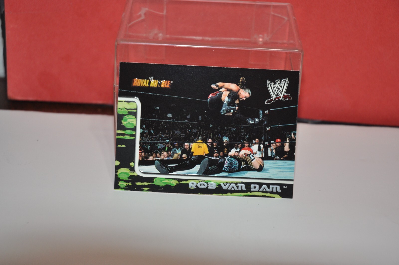 2002 WWE Royal Rumble Fleer wrestling card no 21 Rob Van Dam tna roh aew wcw wwf