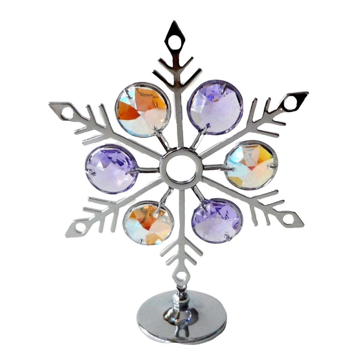Crystocraft Snowflake Ornament With Swarovski Elements Gift Boxed Ideal Gift