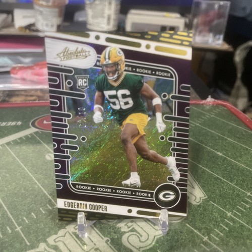 2024 Panini Absolute Football Edgerrin Cooper Purple Sparkle 1/10 RC