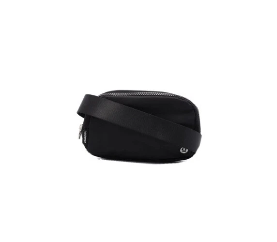 Lululemon Athletica Everywhere Belt Bag, Black, 7.5 x 5 x 2 inches