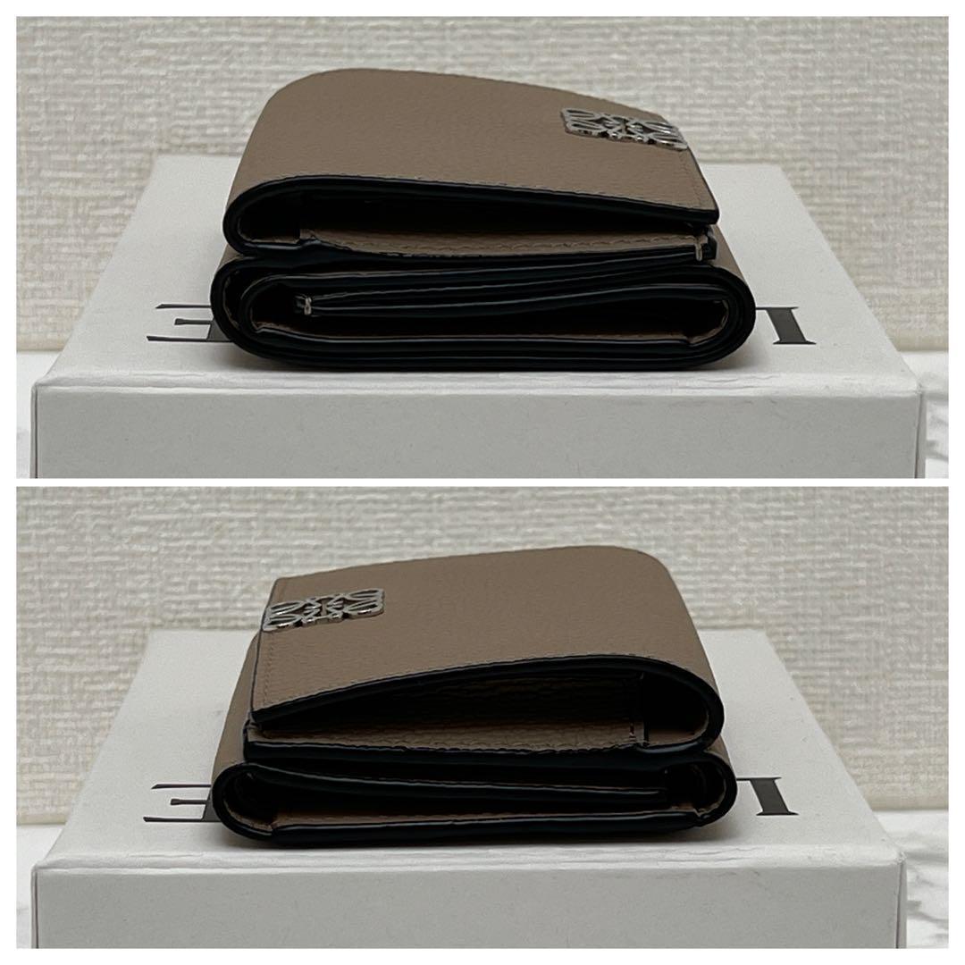 Loewe Anagram Trifold Wallet Current Item Sand | eBay