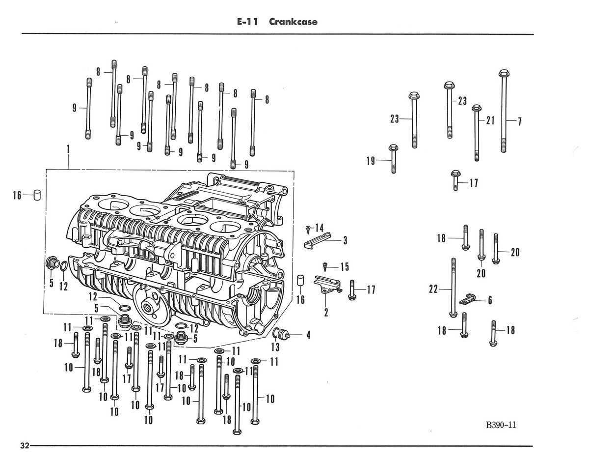 HONDA Parts Manual CB550F CB550 1975 1976 Replacement Spares
