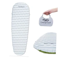 Self Inflating Sleeping Pad for Camping with Inflating Bag, Mummy-grey Green