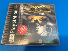Command & Conquer (Sony PlayStation 1, 1995) PS1, Complete with Manual, UNTESTED