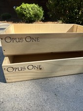 🍇🍷 2019 And 2017 Opus One🍷🍇 Wooden Case No Lids