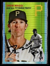 2023 Topps Chrome Platinum #336 Drew Maggi Prism Refractors Rookie Card