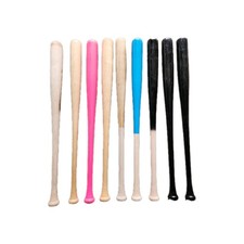 9- 34" Mixed Model Wood Baseball Maple Blem Bats