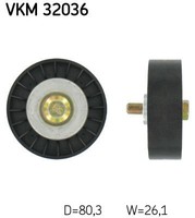 Skf Umlenk-/FüHrungsrolle, Keilrippenriemen Vkm 32036 Passend FüR Fiat Lancia