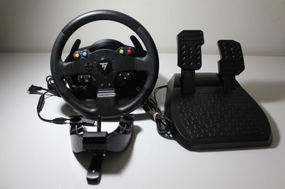 Thrustmaster TMX Force Feedback Racing Wheel W/PEDAL PC XBOX ONE TESTED WORKS