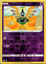 Sigilyph 123/264 Reverse Holo Fusion Strike