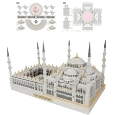High Quality DIY Building Paper Model Kits Beautifue For Home Decoration