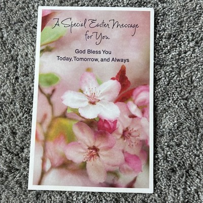 American Greetings Religious Easter Card For Anyone. Great Price. Retails $3.89