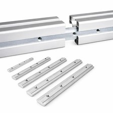 180 Degree Aluminium Extrusion Profile Straight Joint | Inside Connector T-Slot