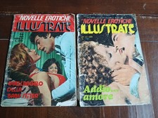 DUE Numeri LE NOVELLE EROTICHE ILLUSTRATE Anno II n 27 e 44 del 1973